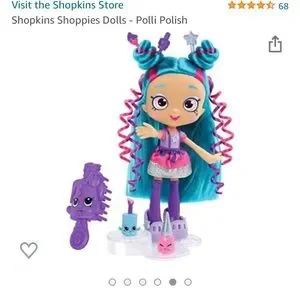 Shopkins Toys Shopkins Shoppies Doll Polli Polish Poshmark